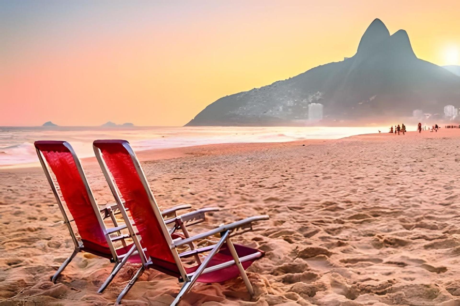 Top! Amplo E Elegante. 3 Quartos Em Copa Para 6 Rio de Janeiro Buitenkant foto